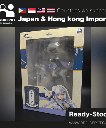 [Ready stock] Kadokawa 1/7 Re:ZERO -Starting Life in Another World-: Emilia Combat Outfit ver.