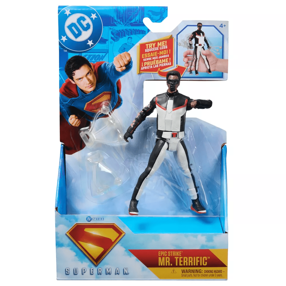 Spin Master Superman 6 Inch EPIC STRIKE MR. TERRIFIC