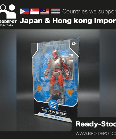 [Ready stock] McFarlane DC MULTIVERSE 7IN ROCKET RED (JUSTICE LEAGUE: GENERATION LOST)