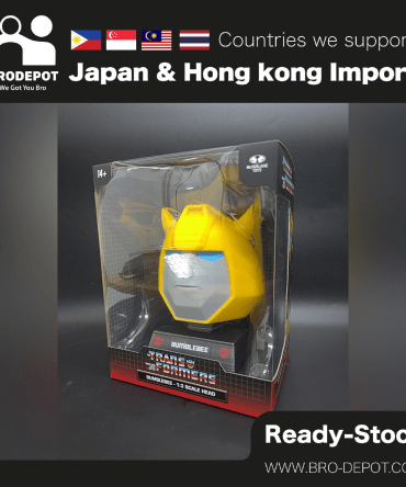[Ready stock] McFarlane TRANSFORMERS 1:3RD SCALE HEAD - BUMBLEBEE HEAD