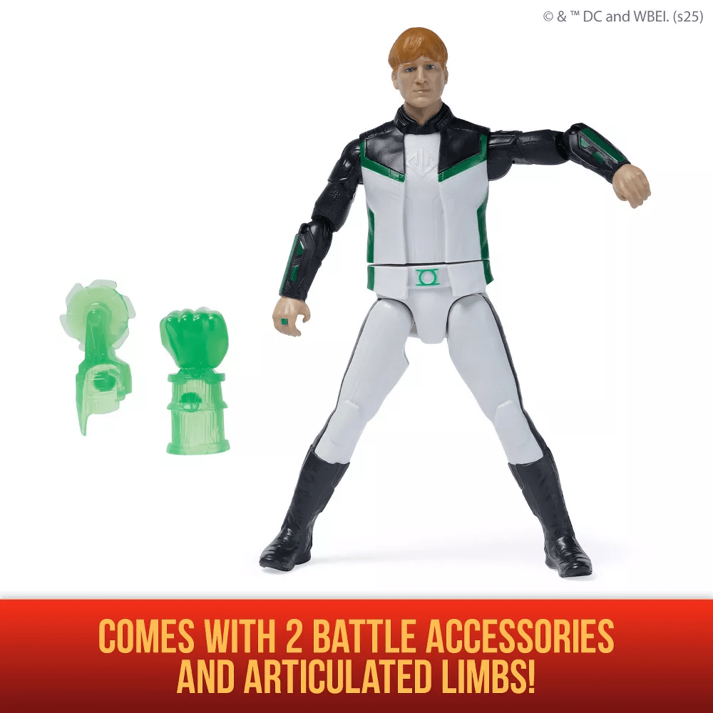 Spin Master DC Superman Epic Strike Green Lantern 6" Action Figure