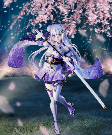 [Ready stock] Kadokawa 1/7 Re:ZERO -Starting Life in Another World-: Emilia Combat Outfit ver.