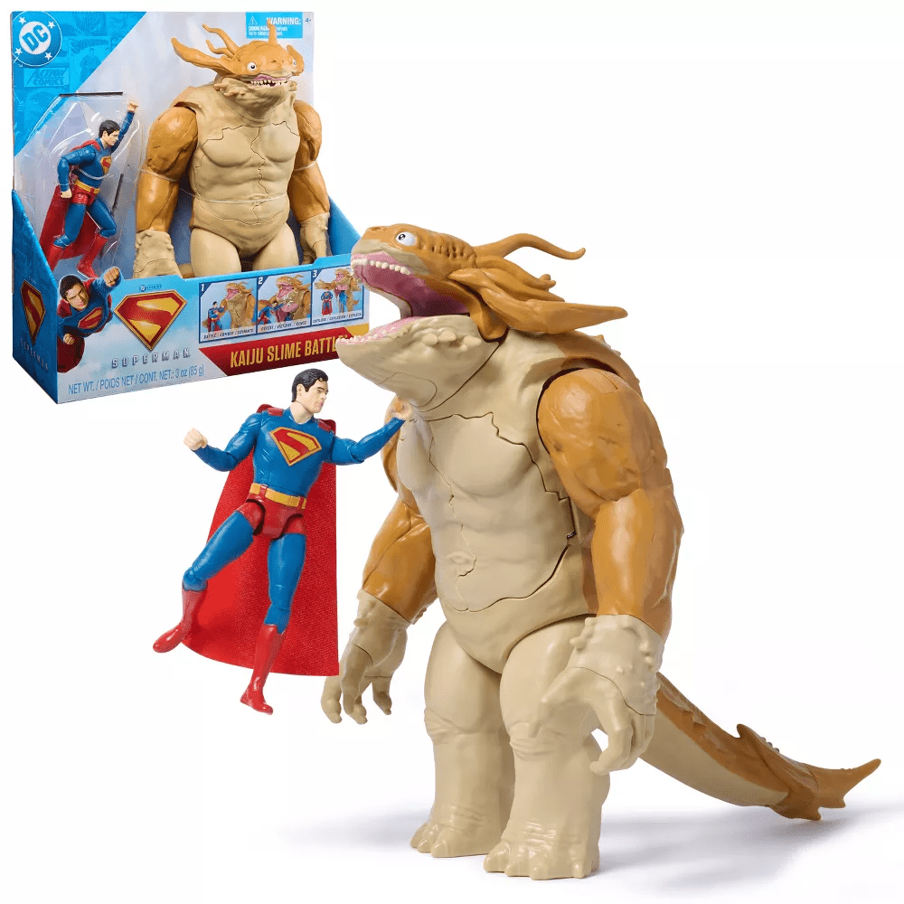 Spin Master DC Superman Movie Kaiju Slime Battle 6-Inch Playset