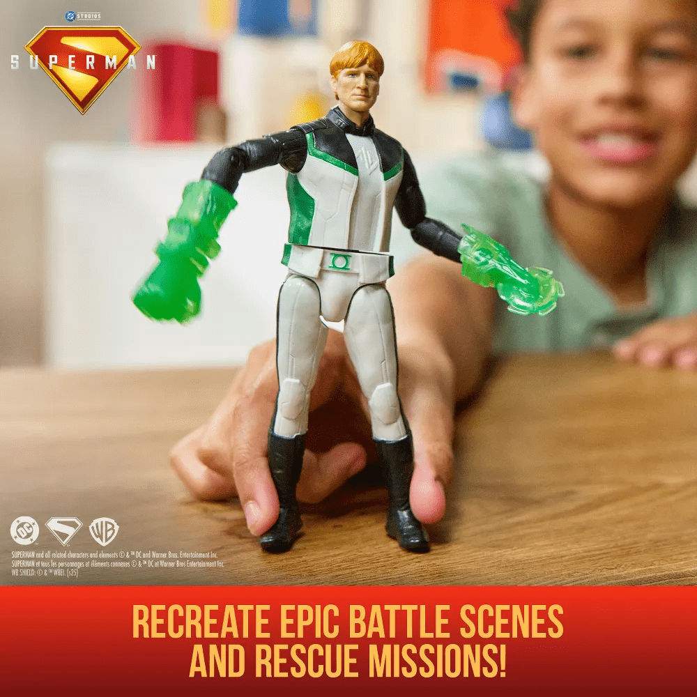 Spin Master DC Superman Epic Strike Green Lantern 6" Action Figure