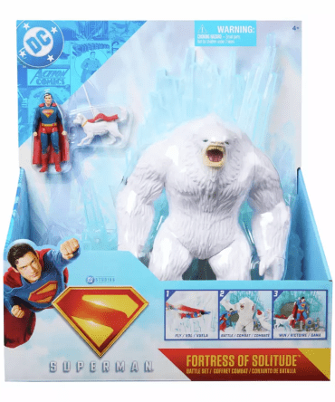 Spin Master DC Comics Superman Movie Fortress of Solitude Battle Toy Set
