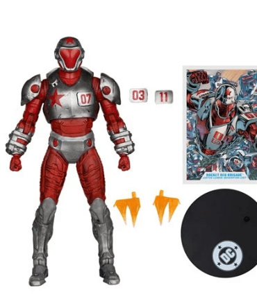 [Ready stock] McFarlane DC MULTIVERSE 7IN ROCKET RED (JUSTICE LEAGUE: GENERATION LOST)