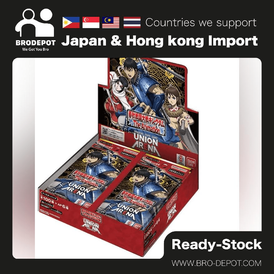 Bandai Carddass UNION ARENA Booster Pack KINGDOM 【UA48BT】