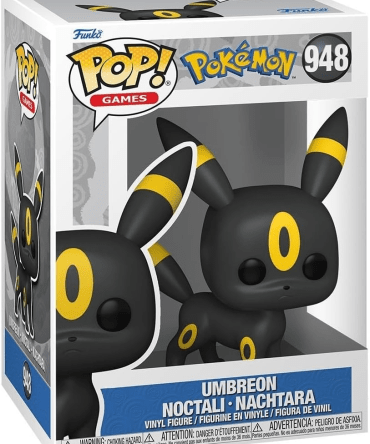 [Ready stock] Funko POP Games: Pokemon- Umbreon(EMEA) [Box]