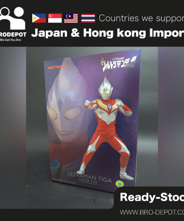 [Ready stock] Alphamax (AX-0261) ULTRAMAN TIGA POWER TYPE Non Scale PVC
