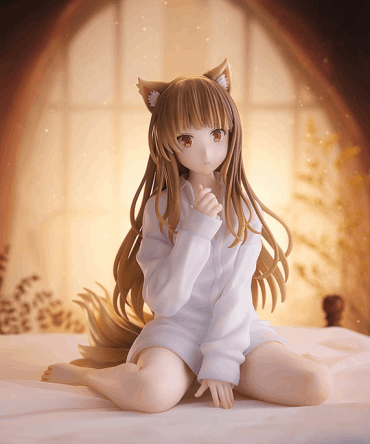 [Ready stock] DMM Factory Spice and Wolf: Merchant Meets the Wise Wolf Holo: Dress Shirt Ver. Figure