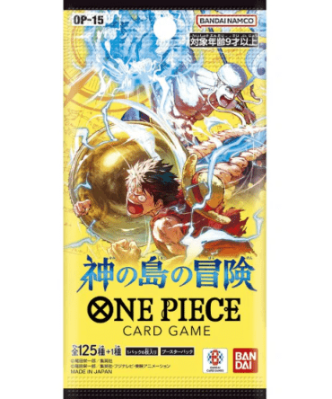 BANDAI - Carddass One Piece Card Game OP-15 The Adventure of island of God [OP15][JP]