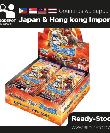 [Ready stock] Bandai Carddass Battle Spirits Contract Saga : Kan Set 2 Booster Pack【BS73】[Box]