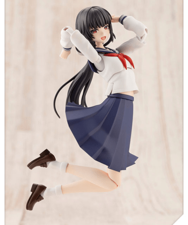 [Ready stock] Kotobukiya SOUSAISHOJOTEIEN Kuon Yakushiji【TOUOU HIGH SCHOOL UNIFORM】1/10 Plastic Model Kit