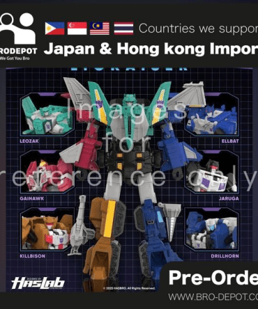 [PO] Hasbro Transformers Legacy HasLab Liokaiser Combiner [Box]