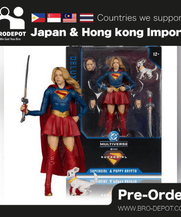 McFarlane DC Deluxe 7In -Supergirl and Baby Krypto (Supergirl Movie)