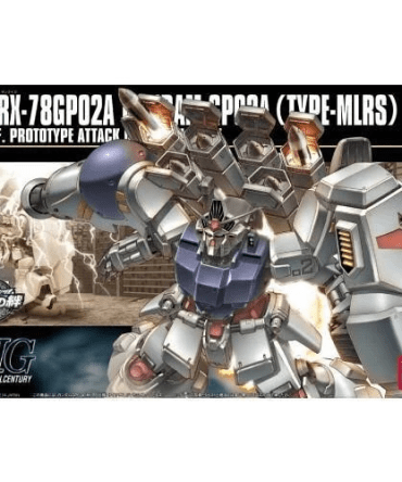 [Ready Stock] RX-78 GP02A Gundam GP02A (MLRS Specification) (HGUC) (Gunpla)