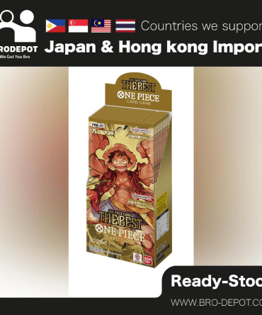 [Ready stock] Bandai Carddass - One Piece Card Game Premium Booster ONE PIECE CARD THE BEST [PRB-01]