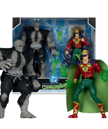 McFarlane DC MULTIVERSE 7IN WITH MEGAFIG 2PK - SOLOMON GRUNDY VS GREEN LANTERN