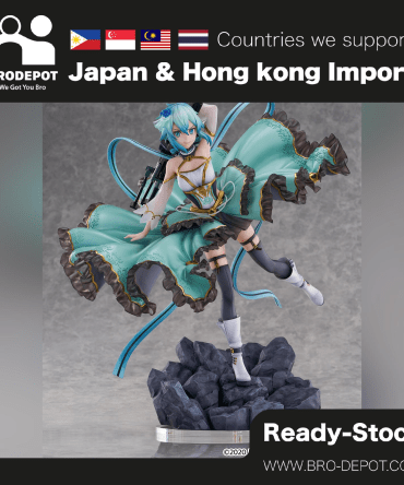 [Ready stock] CyberZ 1/7 Sword Art Online: Sinon -Crystal Dress Ver.-
