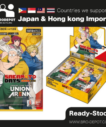 [Ready stock] Bandai Carddass UNION ARENA Booster Pack SAKAMOTO DAYS【UA43BT】